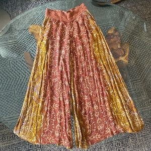 Free people wide leg lounge pants XS